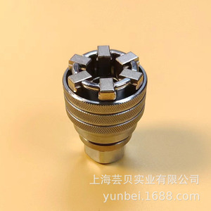 Clé à douille réglable 10mm-19mm hexagonale chromée en acier pour réparation automobile - Product Image 2