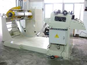 2-in-1 Abwickler mit Richtmaschine für Metallstahlplatten – Abwickel- und Richtmaschine für Blechabwickler für Kraftpressen - Product Image 3