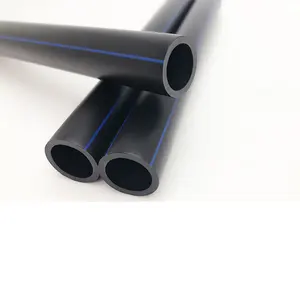 Manufacturer 125mm 48 Inch Blue Line Water HDPE Pipe