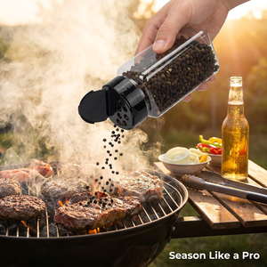 Clear Pet Plastic Square Spice Jars 250Ml Seasoning <strong>Blend</strong> <strong>Bottle</strong> With Seal Liner Slip Inside Condiment - Product Image 5