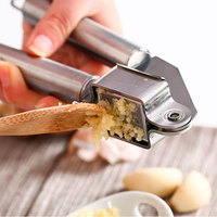 Yolecen Hoogwaardige RVS Handmatige Multifunctionele Knoflookpers Hakker Keukenaccessoire Snijder