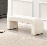 Banc à langer pour chaussures d'entrée de style simple vestiaire cabine d'essayage banc de repos banc long