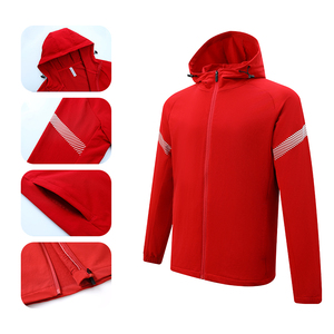 Vêtements de fitness imprimés avec logo personnalisé pour hommes, ensemble grande taille imperméable et design de couleur unie pour l'hiver - Product Image 5