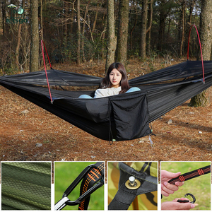 <span class=keywords><strong>Hamaca</strong></span> Colgante Impermeable Patentada de Alta Calidad, Tienda de Campaña con Mosquitero, <span class=keywords><strong>Hamaca</strong></span> de Paracaídas, <span class=keywords><strong>Hamaca</strong></span> Portátil - Product Image 2