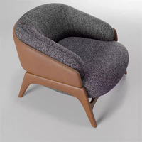 Designer minimaliste canapé simple chaise chez l'habitant bar réception créative loisirs chaise négociation Table chaise combinaison