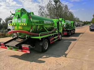 Transmission manuelle diesel résistante directe du camion 6x4 d'eaux d'égout de l'usine 15000L de la Chine pour des chantiers de construction - Product Image 2