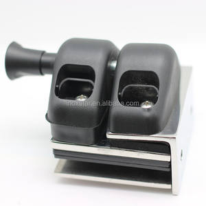 लॉक के साथ उच्च गुणवत्ता पॉलिश स्टेनलेस ग्लास घुड़सवार लैच - Product Image 2