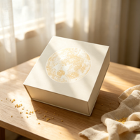 Personnalisation OEM |   Sangle de transport en métal, boîte rigide épaisse, couvercle magnétique à clapet |   Boîte cadeau |   Emballage alimentaire pour festivals