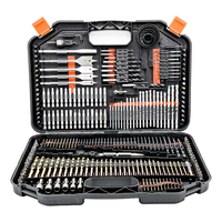 Ensemble de forets 246 pièces pour projets de bricolage en maçonnerie en bois et métal Kit d'outils durable et complet