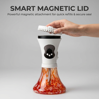 Kit Chicha Électrique Intelligente 2026 Premium E-Shisha avec Bobine Remplaçable Longue Durée Sans Charbon Logo Personnalisé Vente en Gros