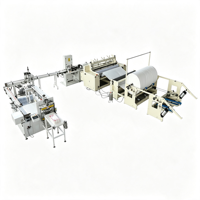 Máquina Procesadora de Rollos Jumbo de Papel Higiénico con Función de Corte y Perforación 80-120m/min