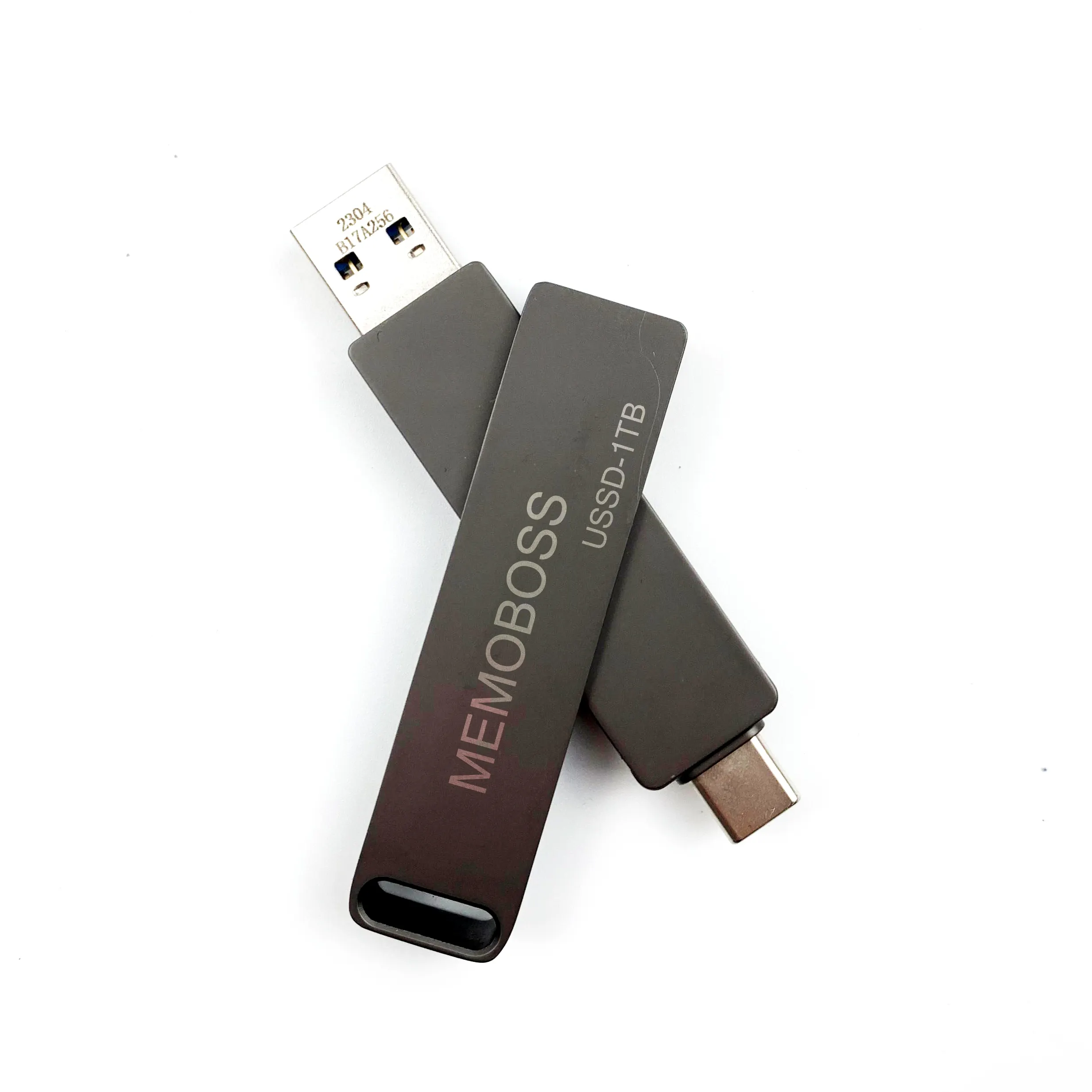 USB 3.2 A stato solido USB C Thumb Drive Super Fast 550 MB/s 2-in-1 Dual Drive tipo C + USB A 3.2Gen Solid State