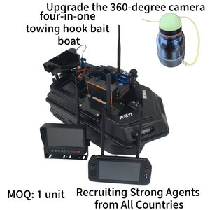 Système quatre-en-un Zhanlan pour <span class=keywords><strong>la</strong></span> pêche à <span class=keywords><strong>la</strong></span> <span class=keywords><strong>carpe</strong></span> européenne : sondeur vidéo 2D à double fréquence, sondeur <span class=keywords><strong>de</strong></span> poissons, crochet <span class=keywords><strong>de</strong></span> remorquage pour bateau à appâts - Product Image 5
