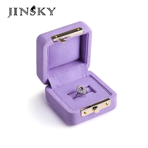 Premium Velvet Interior Snap Lid Jewelry <b>Box</b> Custom Logo Necklace Ring Pendant <b>Gift</b> <b>Box</b> Bulk Wholesale - Product Image 1