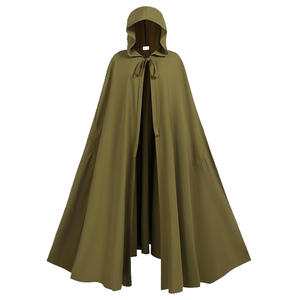 Capa con Capucha de Caballero Medieval Retro, Inspirada <span class=keywords><strong>en</strong></span> Películas, Disfraz para Cosplay de Halloween y Juego de Roles - Product Image 6