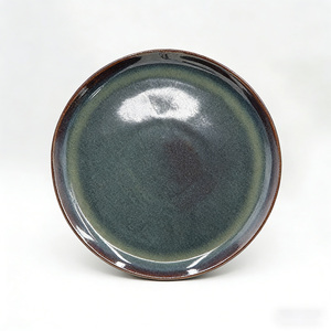 Service <span class=keywords><strong>de</strong></span> table en céramique texturée <span class=keywords><strong>verte</strong></span> - Product Image 6