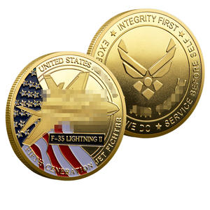 Moneda Conmemorativa de Aleación de Zinc, Color Personalizado, Patriottismo, Relieve, Esmalte, Artesanía, Tema de Coraje y Honor - Product Image 6