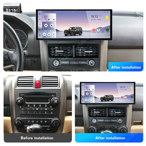Mekede <span class=keywords><strong>Android</strong></span> xe headunit 12.3 inch Slim boarder đài phát thanh Màn hình fyt 7870 2.7GHz CPU cao cấp xe headunit đối với Honda CRV 07-11 - Product Image 4