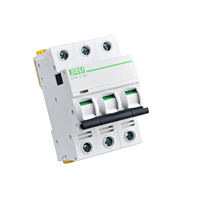 JIELI SCM fabrication en usine simple acti 9 iC60 RCBO (2P, 3 P, 4P) 3 phases mcb