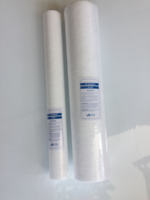 Filtration de l'eau domestique purifier l'élément du système d'eau 10 pouces 5 microns PP filtre à cartouche soufflé par fusion Big Fat Style