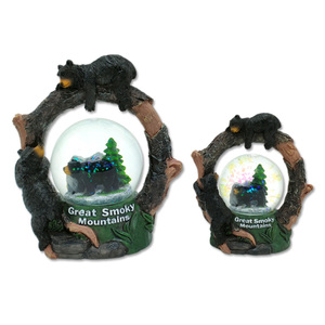 Nhà Máy Bán buôn biểu tượng tùy chỉnh động vật nước toàn cầu tuyệt vời khói Núi nhựa gấu đen tuyết toàn cầu - Product Image 5