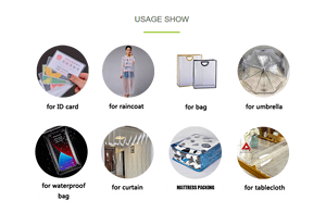 Film PVC transparent souple JINSHI, PVC clair et PVC normal - Product Image 6