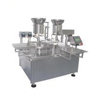 Máquina Automática para Llenado, Tapado y Sellado de Frascos Pequeños de 5ml, 10 Líneas