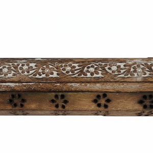 Soporte de varitas de incienso de Agarbatti Natural hecho a mano de primera calidad y receptor de cenizas Artisnal Indian Quality Factory Price Model No- 66 - Product Image 1