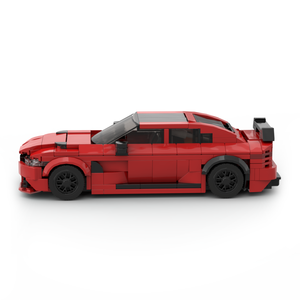 MOC M03076I Speed City Car Champion Racer Classic Supercar Building <b>Blocks</b> Brick Racing Super Technique Creative Garage DIY Set - Product Image 4