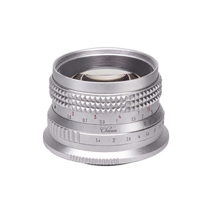 Cheecar 50mm F1.4 Full <b>Frame</b> Portrait Lens, <b>Large</b> Aperture Prime Lens Fit E RF Z L Mount Cameras - Product Image 1