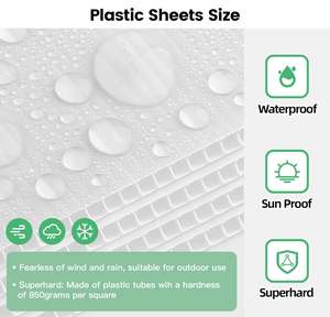 4 "x 36" खोखली शीट, वाटरप्रूफ कॉर्पोकल शीट, लॉन के लिए 4 मिमी मोटी खाली बोर्ड यार्ड के संकेत, खुले घर, जन्मदिन, शिल्प - Product Image 3