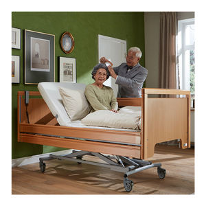 Cama de Hospital Eléctrica Tecforcare OEM ODM para Ancianos, Cama de Hospital de Madera Maciza con Dos Funciones, Cama Médica de Madera para Cuidado en el Hogar - Product Image 6