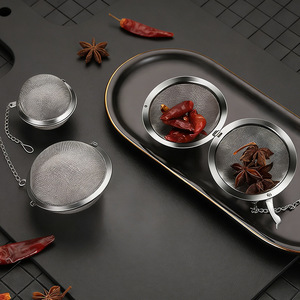 <b>Tea</b> <b>Infuser</b> Stainless Steel Mesh Ball With Chain For <b>Tea</b> Spices Cooking 1pc - Product Image 4