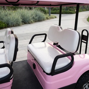 Voiturette de golf électrique à grande vitesse 4 places homologuée <span class=keywords><strong>DOT</strong></span>, homologuée pour la route, avec batterie au lithium, véhicule électrique pour adultes - Product Image 3