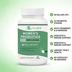 Probióticos OEM CFU con 50 mil millones de UFC, Bacterias Vivas, Prebióticos Naturales, Apoya la Flora Saludable en Mujeres Adultas, Cápsulas Probióticas - Product Image 5