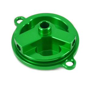 ฝาครอบกรองน้ำมันเครื่องอะลูมิเนียม CNC สำหรับรถมอเตอร์ไซค์ Kawasaki KLX250 KLX <span class=keywords><strong>250</strong></span> <span class=keywords><strong>D</strong></span>-<span class=keywords><strong>Tracker</strong></span> ปี 1993-2012 2013 2014 2015 2016 - Product Image 6