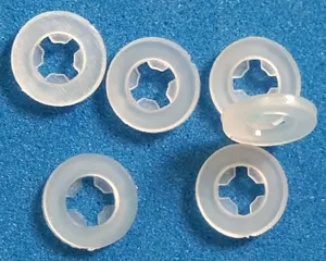 M2 M2.5 M3 M3.5 M4 M5 Custom Star Lock Nylon Ringen Plastic Platte Anti Verlies Behoud Wasmachine