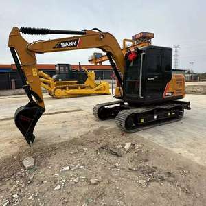 Excellent Used Sany 75 Excavator 2022 Model Engine Gear Pump 0.4m Bucket Capacity 7800kg Operating <b>Weight</b>-Hot Sale Low Price - Product Image 6