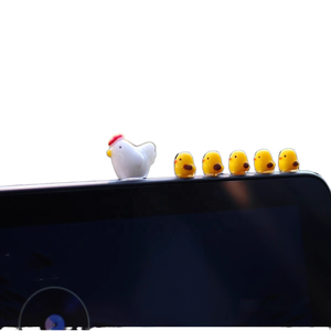 Cute Mini Ducks Resin Dashboard <b>Ornaments</b> Auto Rearview Mirror Decoration for <b>Car</b> Interiors Gift for Women Men <b>Car</b> Accessories - Product Image 1