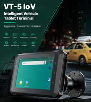 Tableta Android Resistente de 5 Pulgadas, Qualcomm Quad Core, 4G LTE, Wi-Fi, GPS, RS232, RS485, GPIO, Nueva Terminal para Gestión de Flotas de Vehículos