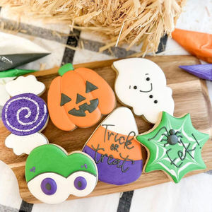 Couronne de vacances en plastique foudre Flash guitare Fondant Biscuit <span class=keywords><strong>emporte</strong></span>-pièce moule, outil de biscuit pour la décoration de biscuit - Product Image 5