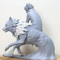Escultura de Personaje a Gran Escala Fabricada con Tecnología SLA para Exhibición