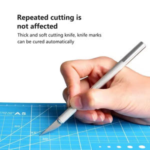 Cuchillo de talla multifuncional de aleación de aluminio, modelo de artesanía de grabado Diy, cuchillo de utilidad de pirógrafo - Product Image 5