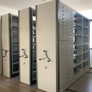 Système de compactage mobile haute densité en promotion : Armoire de rangement et rayonnage mobile pour bibliothèque et archives - Product Image 2