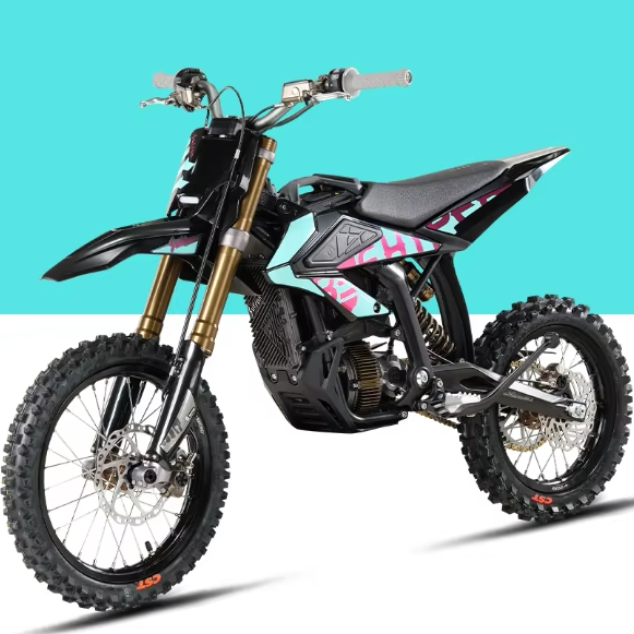 2026 HyperBee Kids Electric Dirt Bike 5000W Brushless Motor 50.4V 25AH 159N.m Professional Off-Road Road Legal Motorcycle