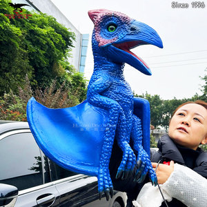 Marionnette à main artificielle en résine Simulation de <span class=keywords><strong>robot</strong></span> <span class=keywords><strong>dinosaure</strong></span> bébé pour enfants école d'amusement intérieure et centres commerciaux - Product Image 3