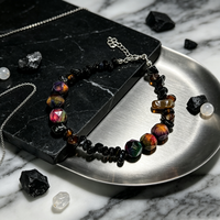 Bracelets tendance en pierres naturelles de 18 à 22 cm, taille ajustable, unisexes, colorés, pour cadeau, accessoire de mode quotidien