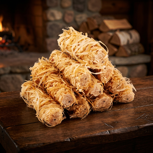 JN JN4034 Camping BBQ <b>Fire</b> <b>Starter</b> Feather Sticks Paraffin Wood Firelighter-Waterproof Easily Cleaned Grill Campfire Outdoor - Product Image 4