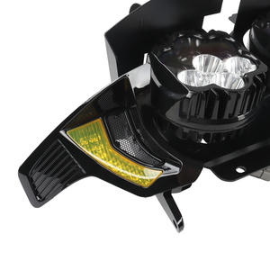 Faro Delantero Estilo Road Glide Road Shark para Motocicleta 23.5-2026 con Soporte, Listo para Instalar - Product Image 6