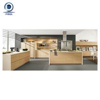 Meuble de cuisine Prima, design antique de villa, table personnalisée, plan de travail en marbre, meuble de cuisine mural
